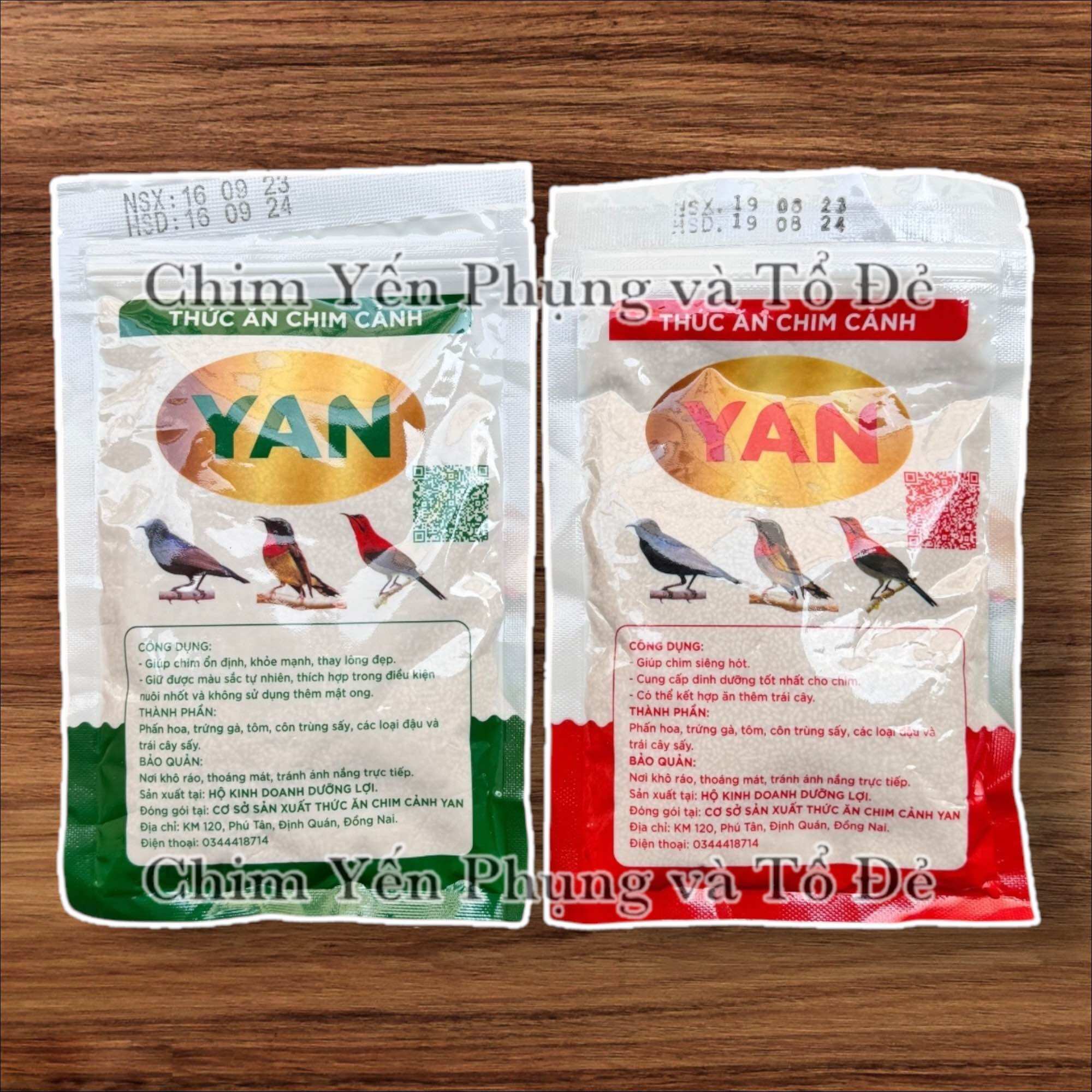 Cám Chim Hút Mật YAN - Cám Yan Cao Cấp.