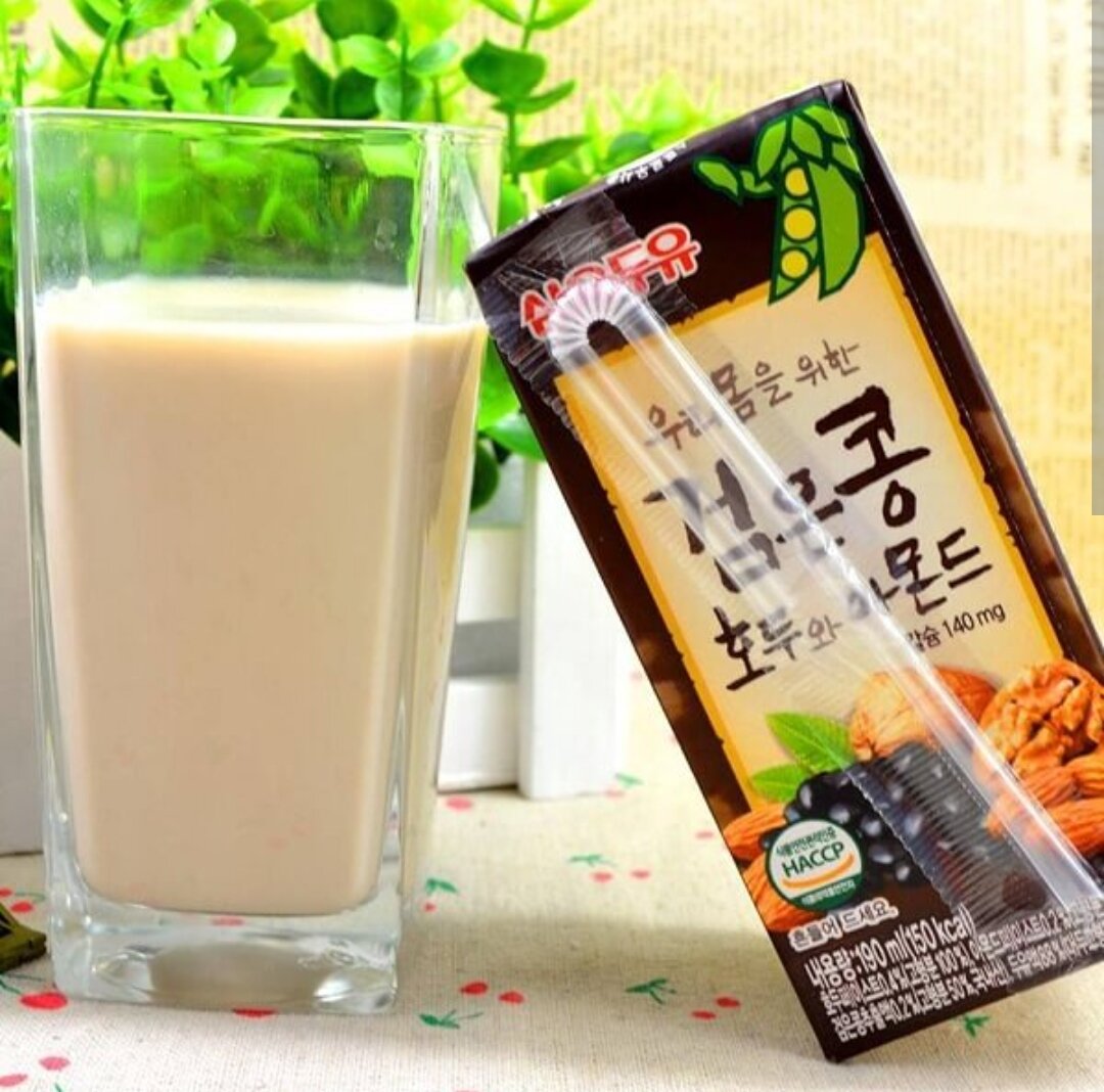 Sữa óc chó hạnh nhân đậu đen Thùng 24h 190ml