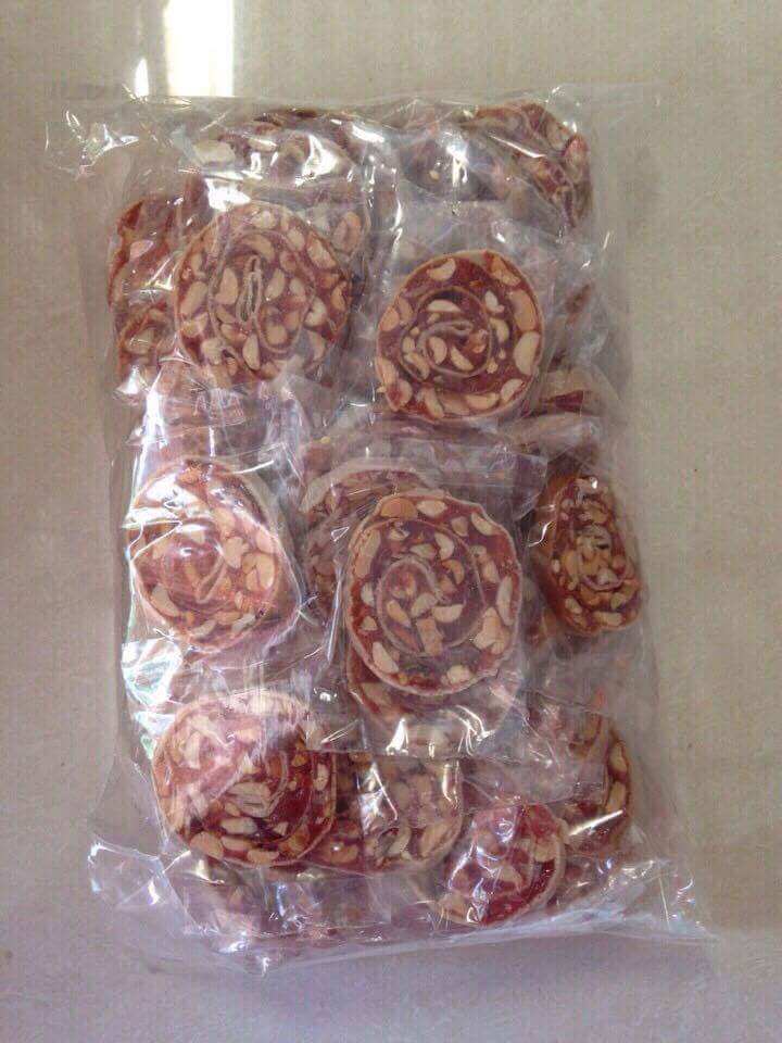 Kẹo chuối cuộn bánh tráng 500gr