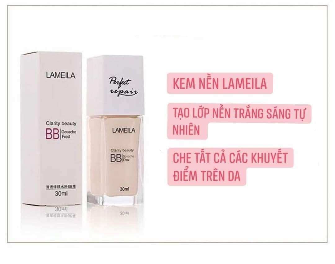 kem nền che khuyết điểm lamela