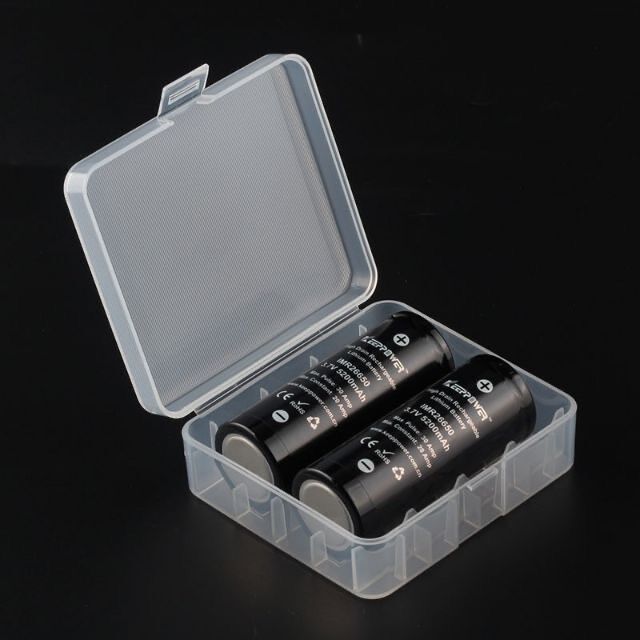 Hộp đựng 2 pin 18650/21700/26650
