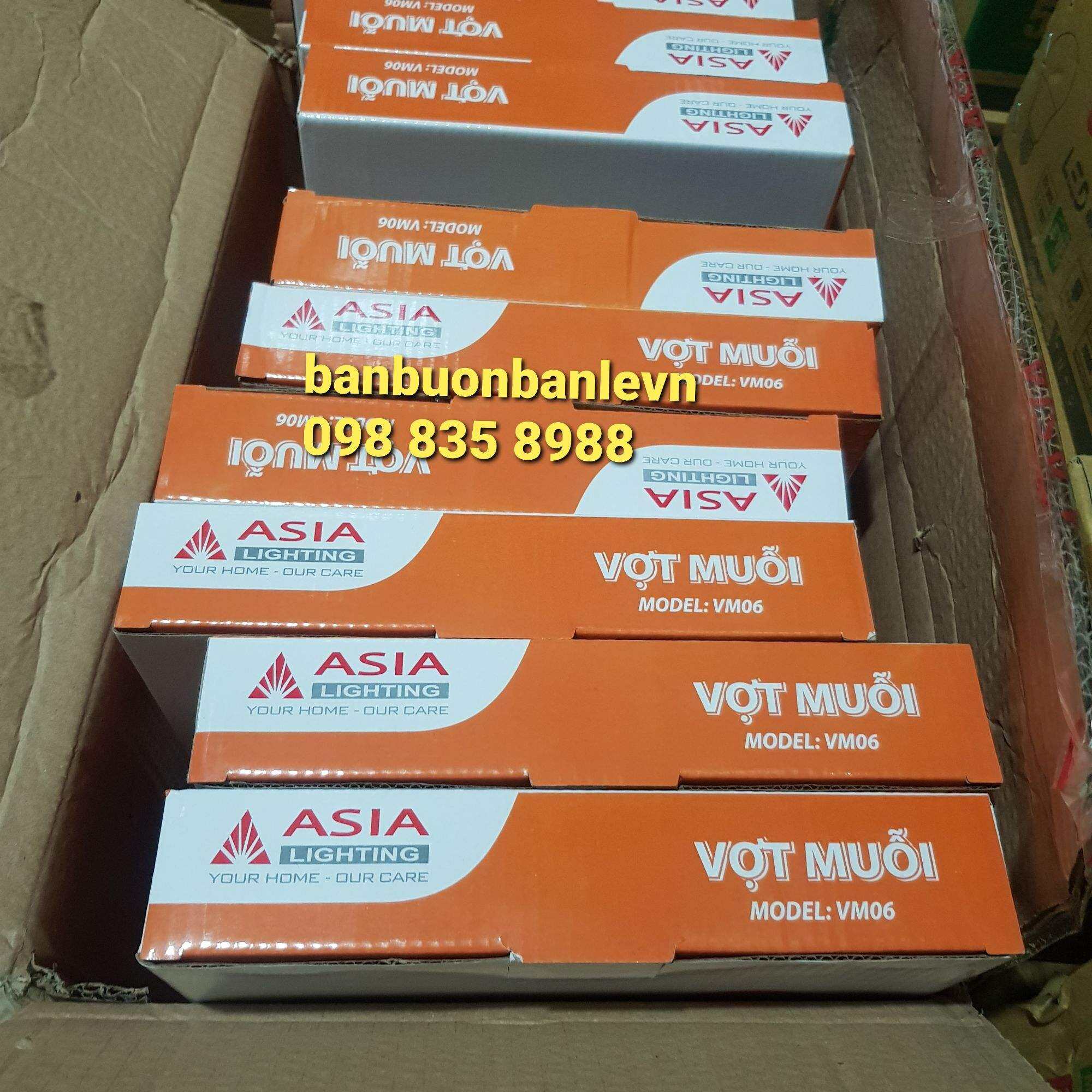 Vợt muỗi thông minh tích hợp đèn bắt muỗi Asia