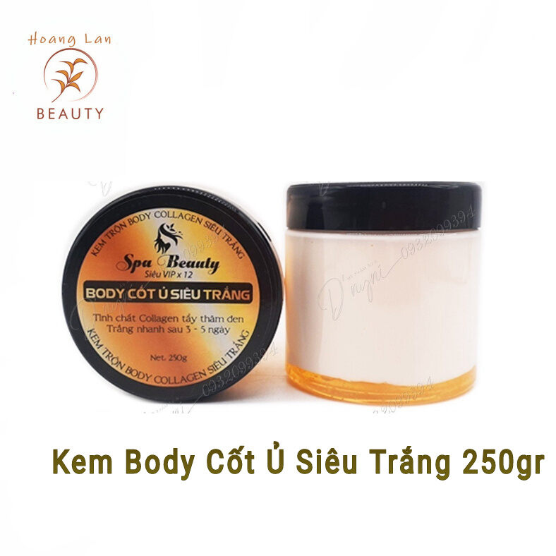 Kem body cốt ủ 2 tầng 250gr