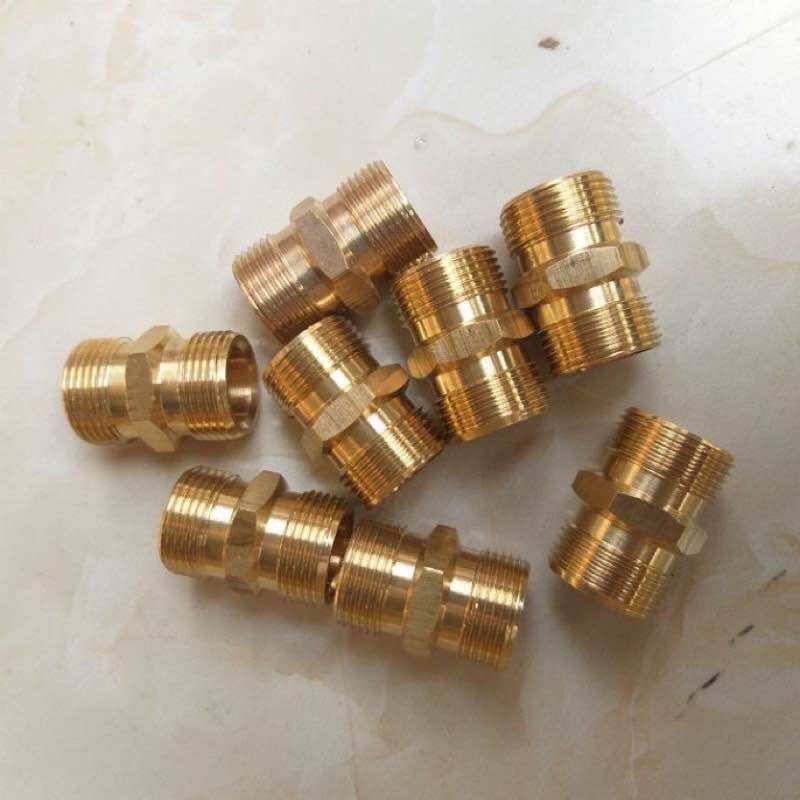 kép nối dây rửa xe ren 22