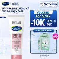 Sữa rửa mặt làm sáng cho da nhạy cảm Cetaphil Bright Healthy Radiance Brightness Reveal Creamy Cleanser 100g