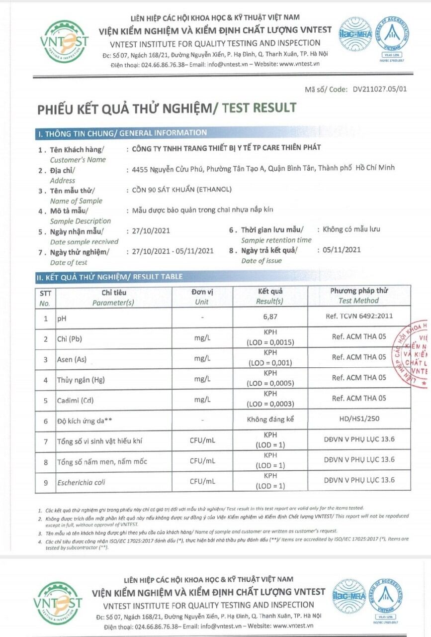 [19_5L90] Sát khuẩn nhanh can 4kg5, còn 90 độ, chuẩn độ