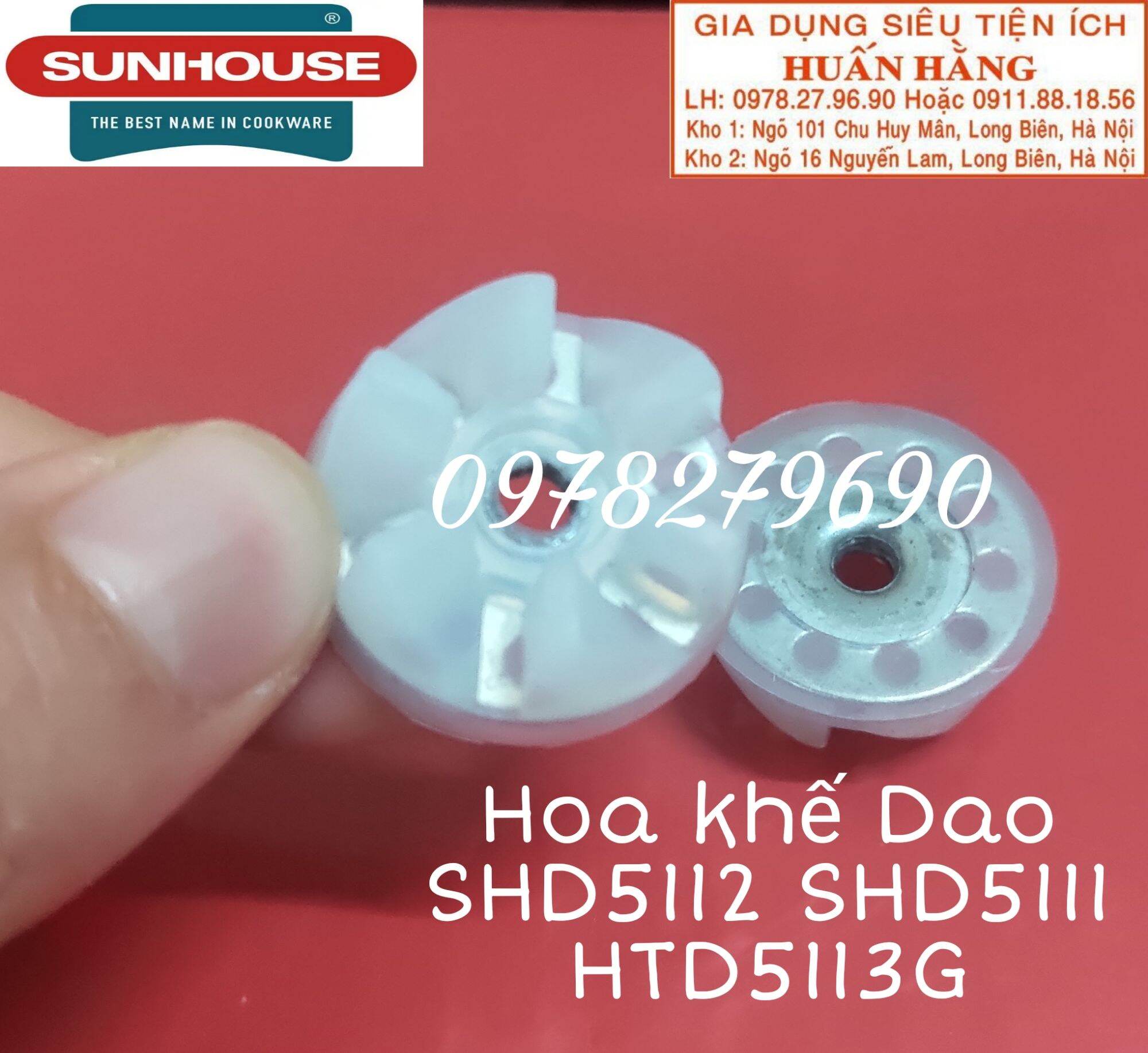 Một Bộ HOA KHẾ Máy xay sinh tố SUNHOUSE SHD5112 SHD5111 HTD5113G. 