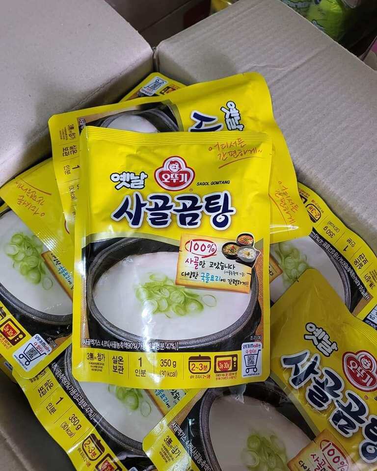 Canh xương bò hầm ăn liền 350g