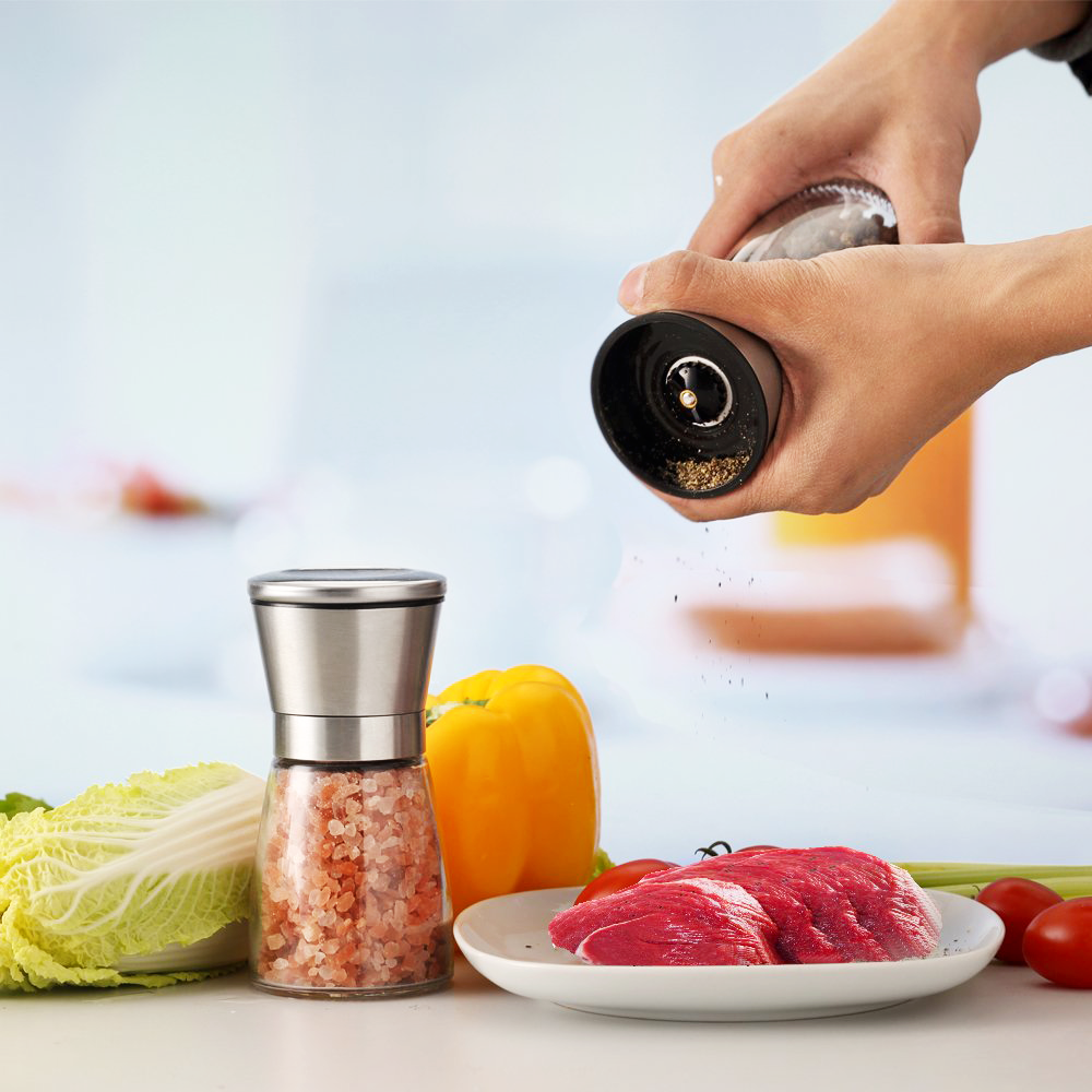 dụng cụ xay tiêu cối thủy tinh