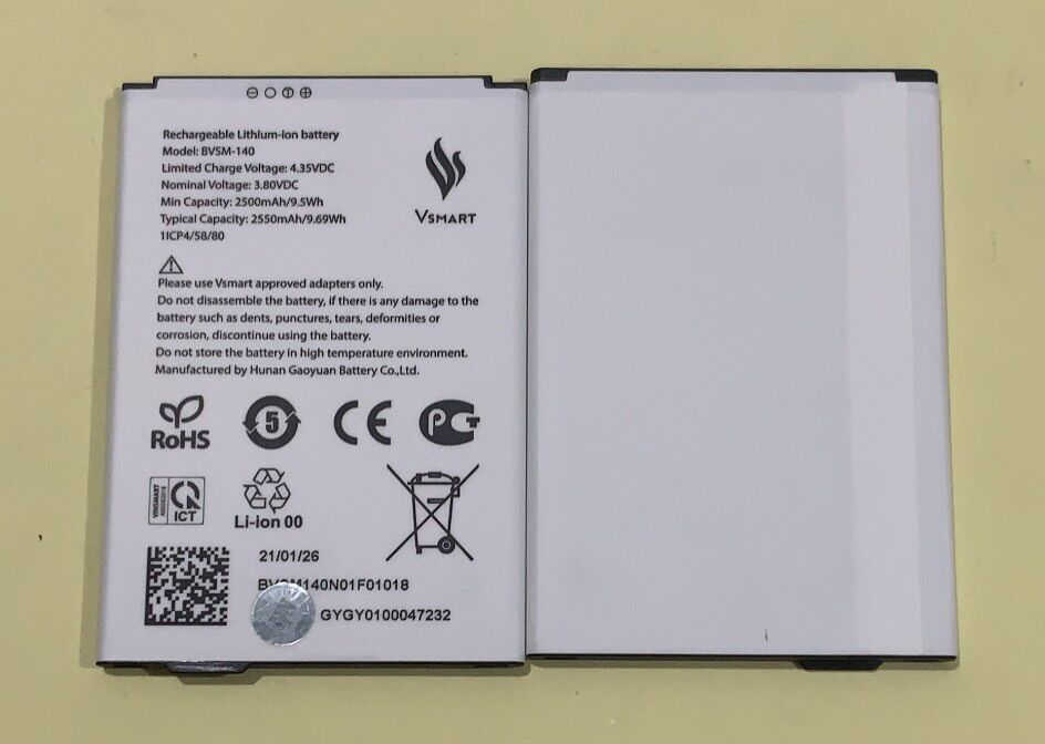 pin điện thoại Vsmart Bee live ( BVSM_140) zin new