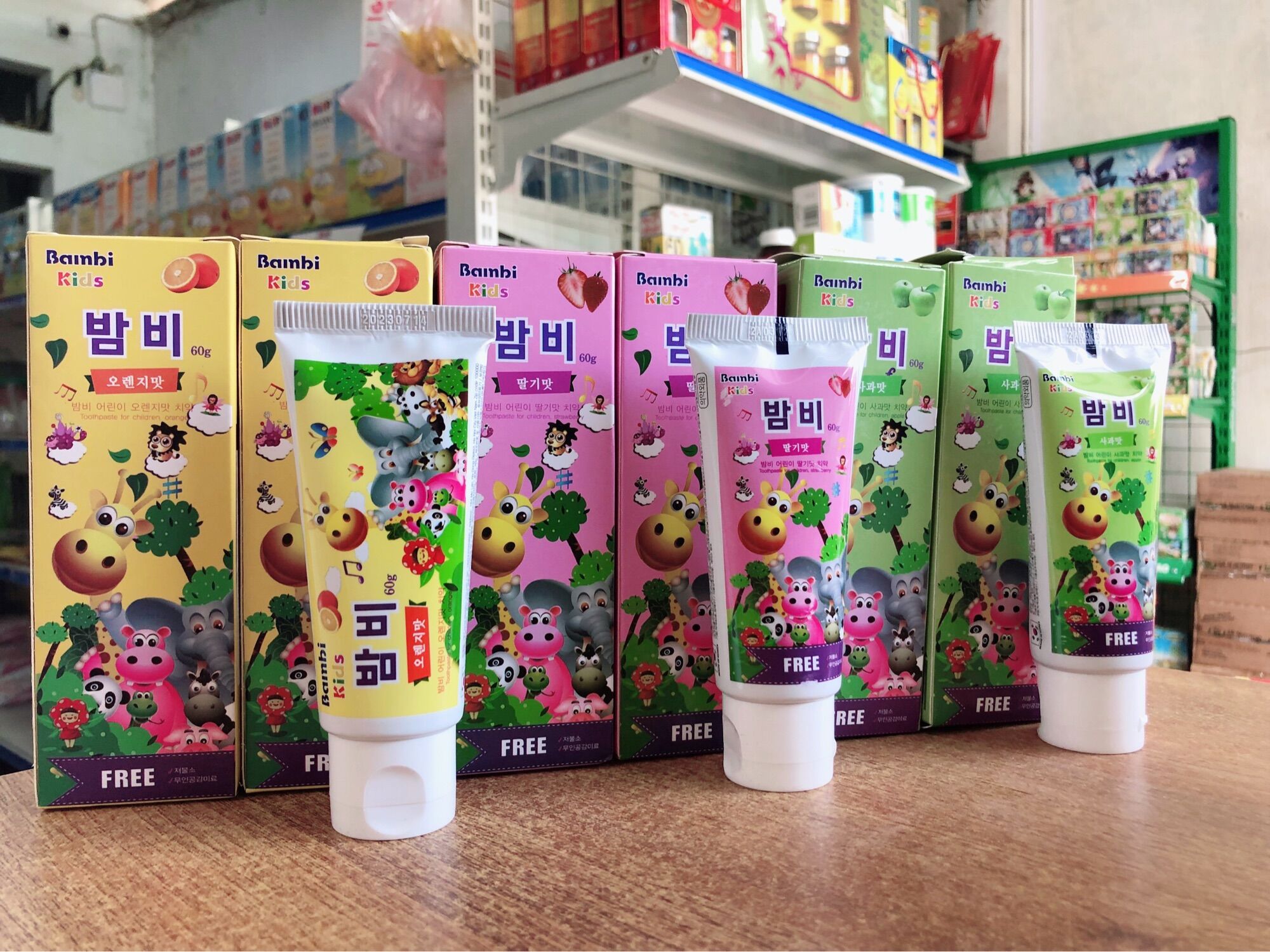 Kđr trẻ em bambi kids hàn quốc