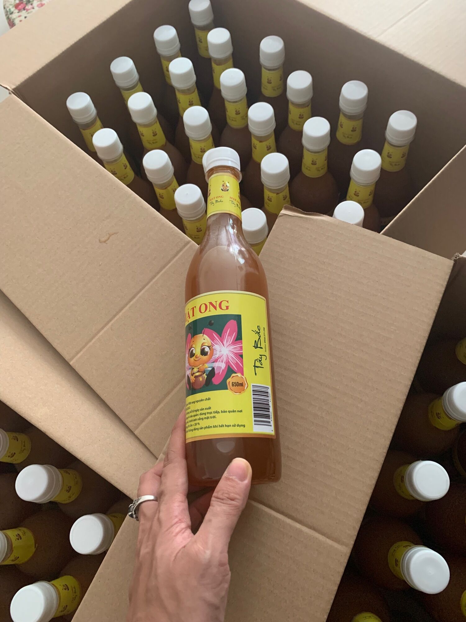 Mật ong Tây Bắc chai 650ml