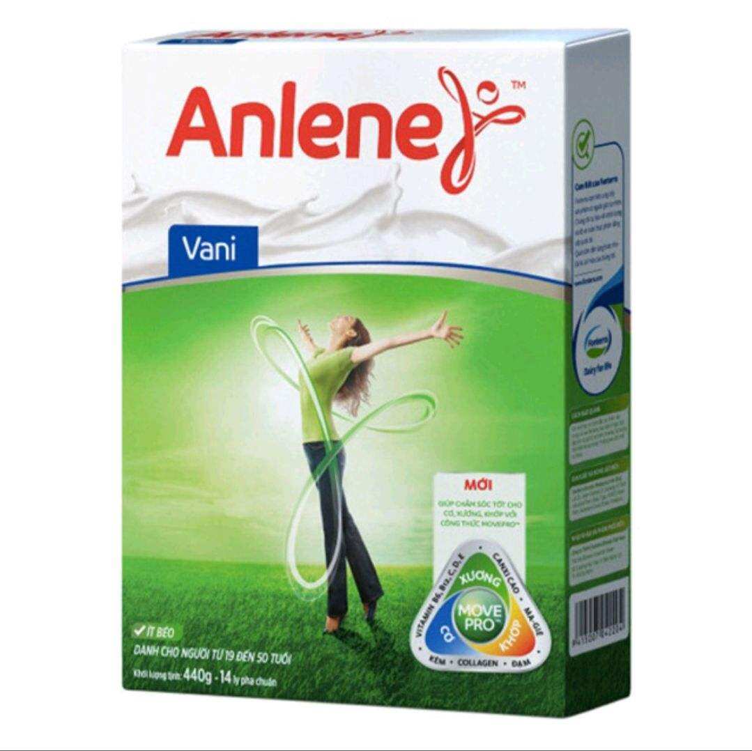 Sữa bột anlene xanh hộp giấy 400g ( cho người từ 19 đến 50 tuổi)