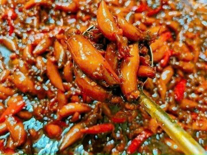 500g mực muối rim