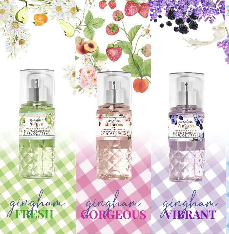 Xịt thơm Bath And Body Works 75ml Gingham