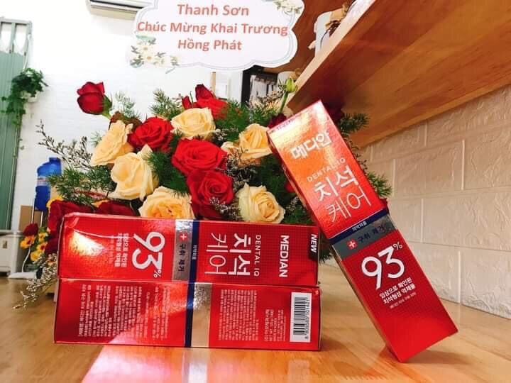 Kem Đánh Răng Median Dental IQ 93% (Đỏ)