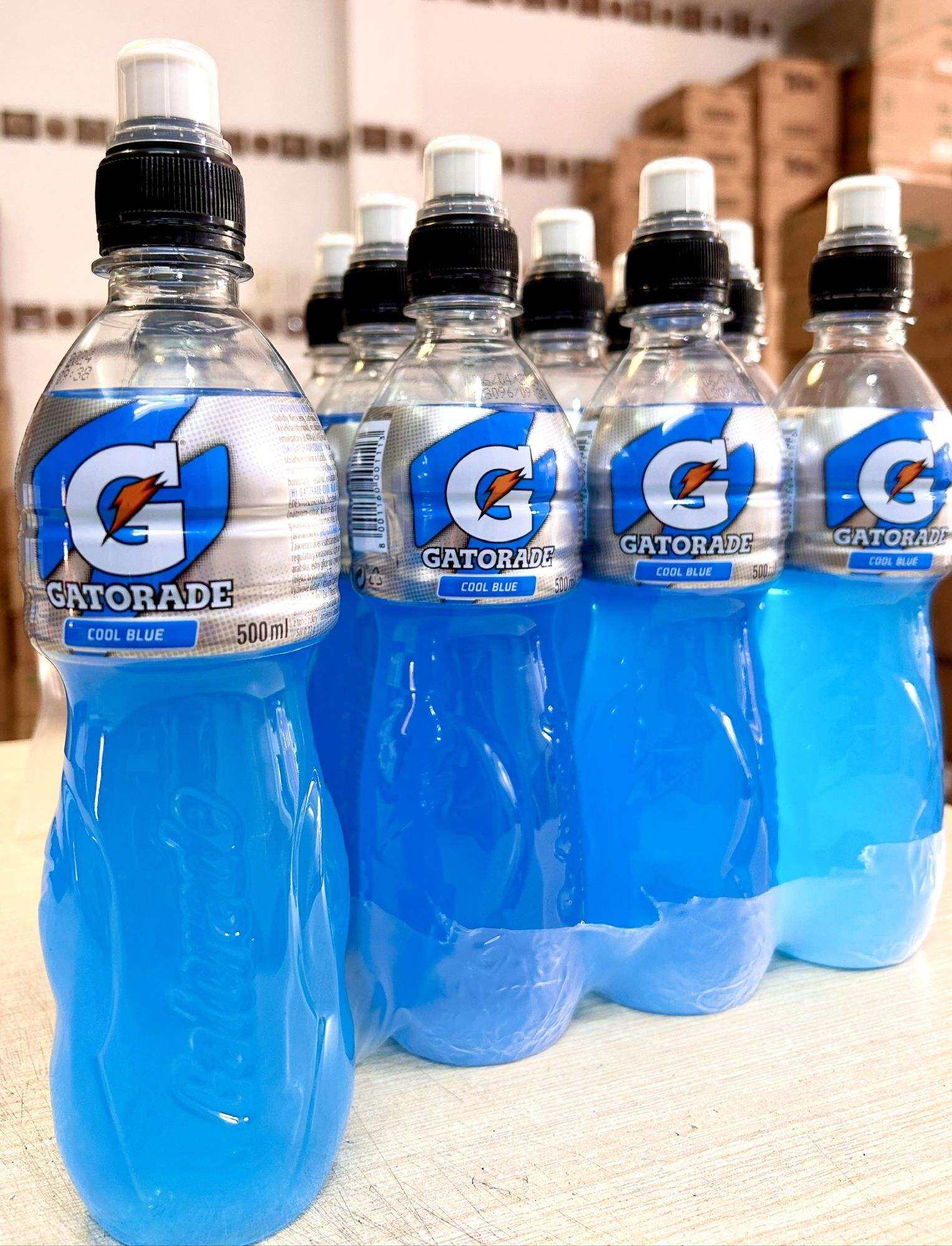 Nước thể thao Gatorade Cool Blue 500ml ( 1 chai) - Xuất xứ : Châu Âu