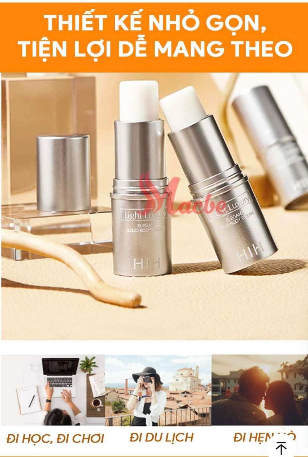 Nước hoa HIH dạng sáp khô