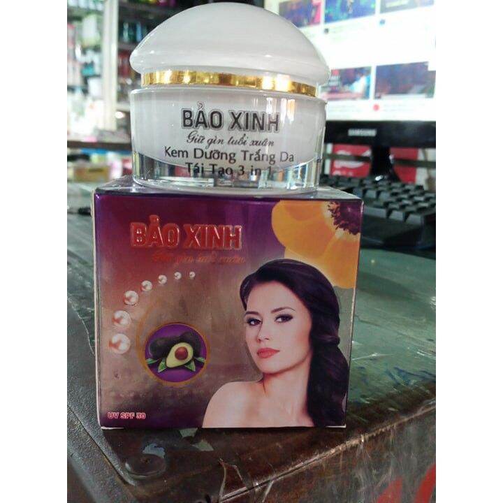 Kem dưỡng trắng da tái tạo 3 in 1 bảo xinh 30g