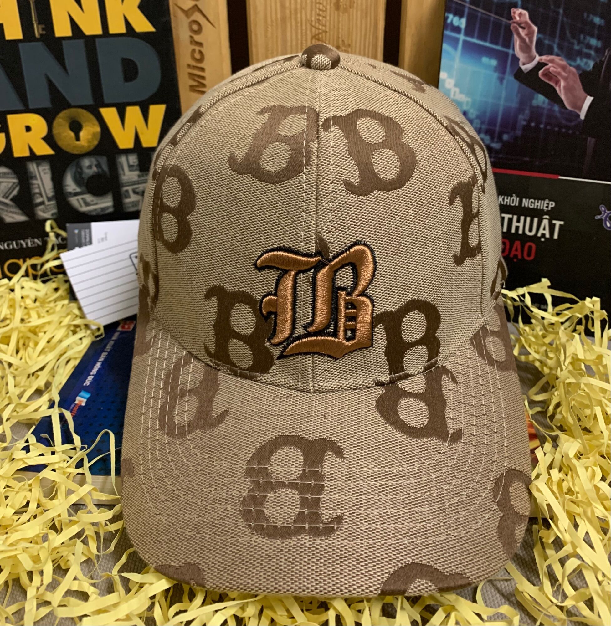 Nón nam nữ - logo mlb hoạ tiết đẹp