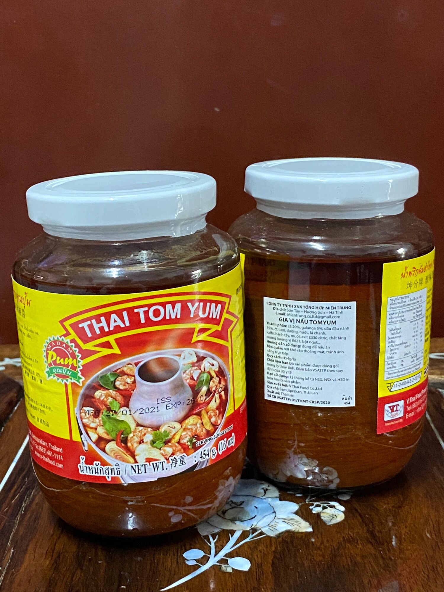 Gia vị nấu lẩu thái - thai tom yum