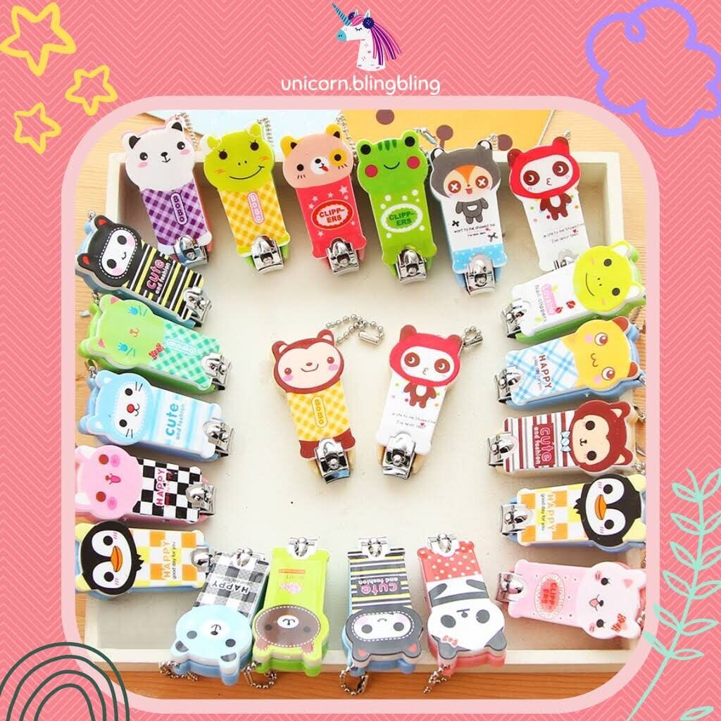 Set bấm móng tay nhiều mẫu cute cho bé