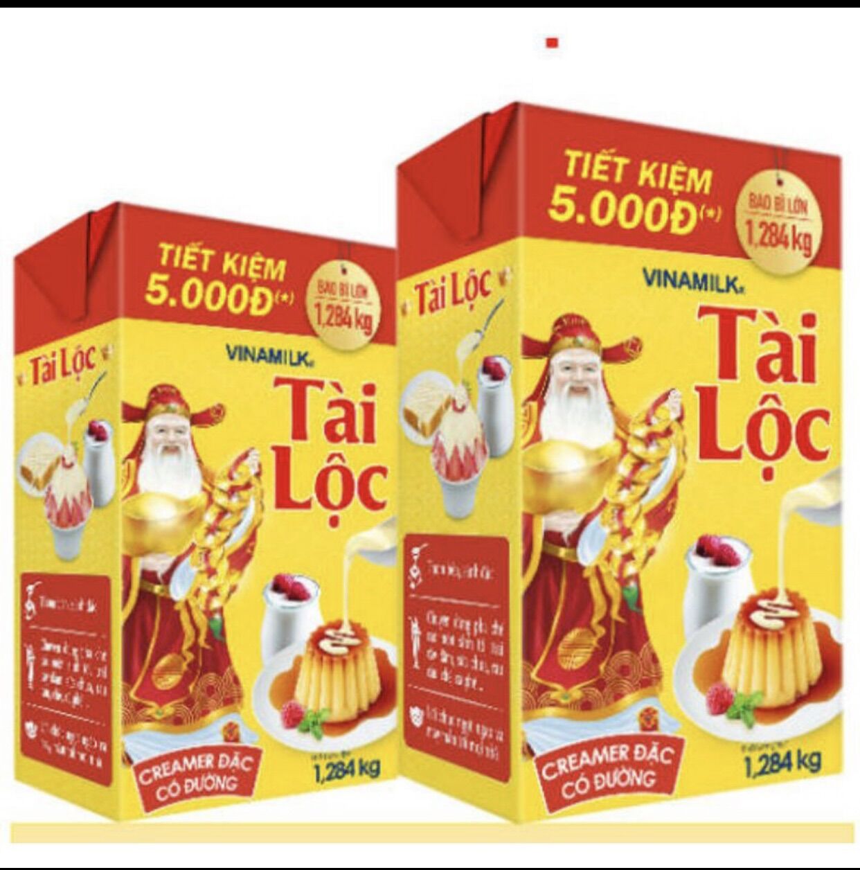 Sữa đặc tài lộc hộp 1.284kg date t3/25