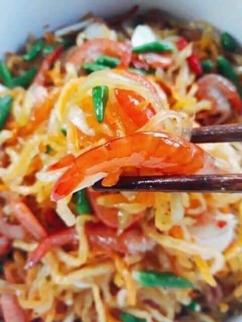 Mắm tép bạc đất trộn đu đủ 600g