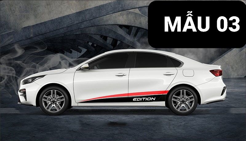 Tem dán xe kia Cerato, k3, soluto, elantra, mazda3,2