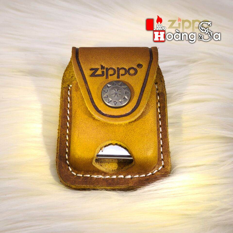 Bao da đựng bật lửa quái size lớn ( da mềm có lỗ đẩy zippo )