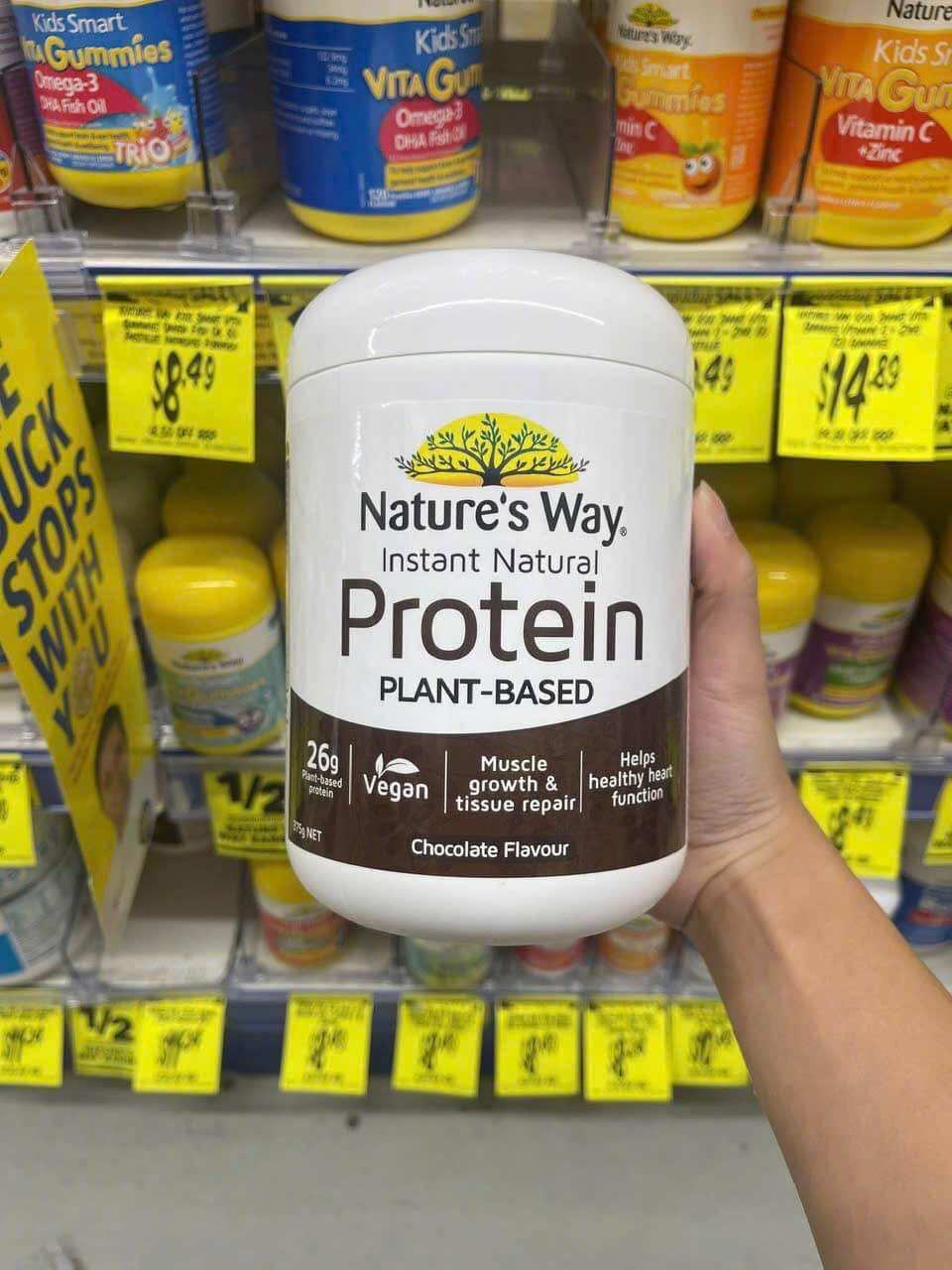 Protein Nature's way 375g Úc Dành Cho Người Ăn chay