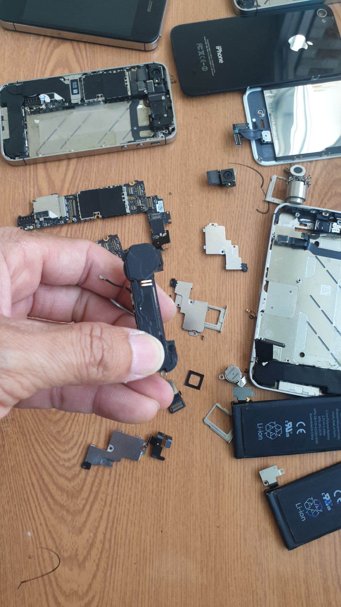 linh kiện điện thoại Ip 4s tháo máy