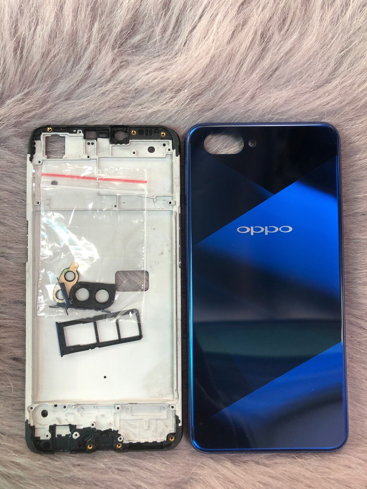 Vỏ bộ Oppo A3S zin new