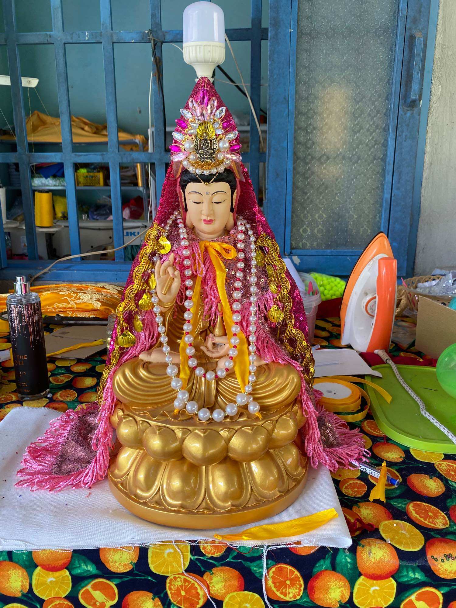 Áo choàng mẹ quan âm