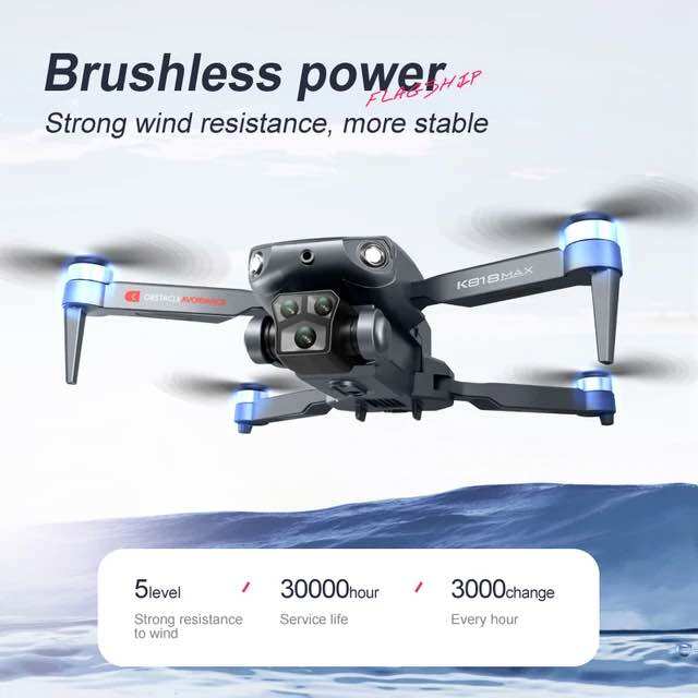 Flycam K818 động cơ không chổi than - Bh1T