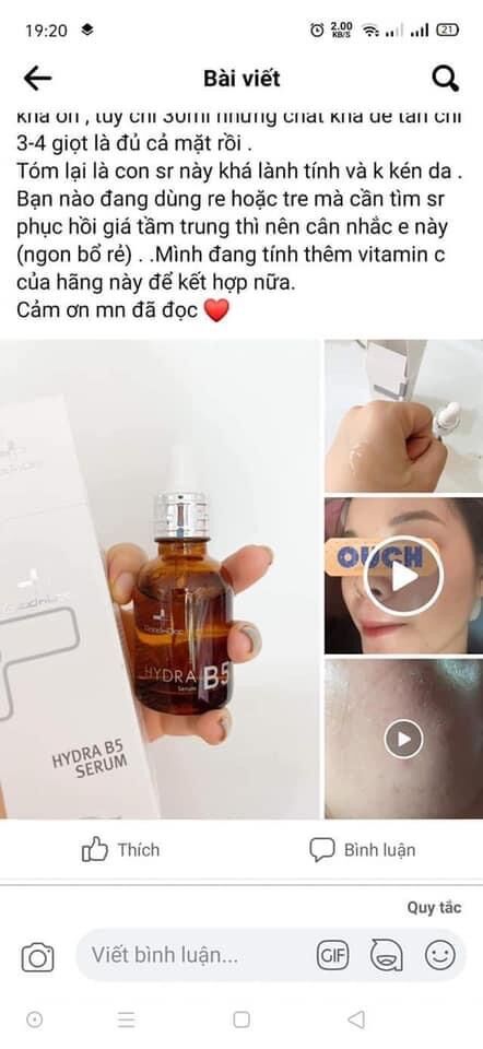SERUM PHỤC HỒI CĂNG BÓNG B5 GOODNDOC