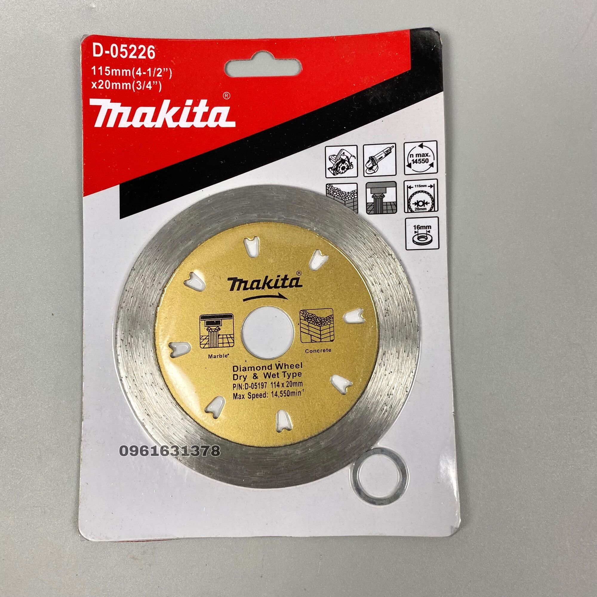 Lưỡi cắt gạch MAKITA (hàng loại 1)