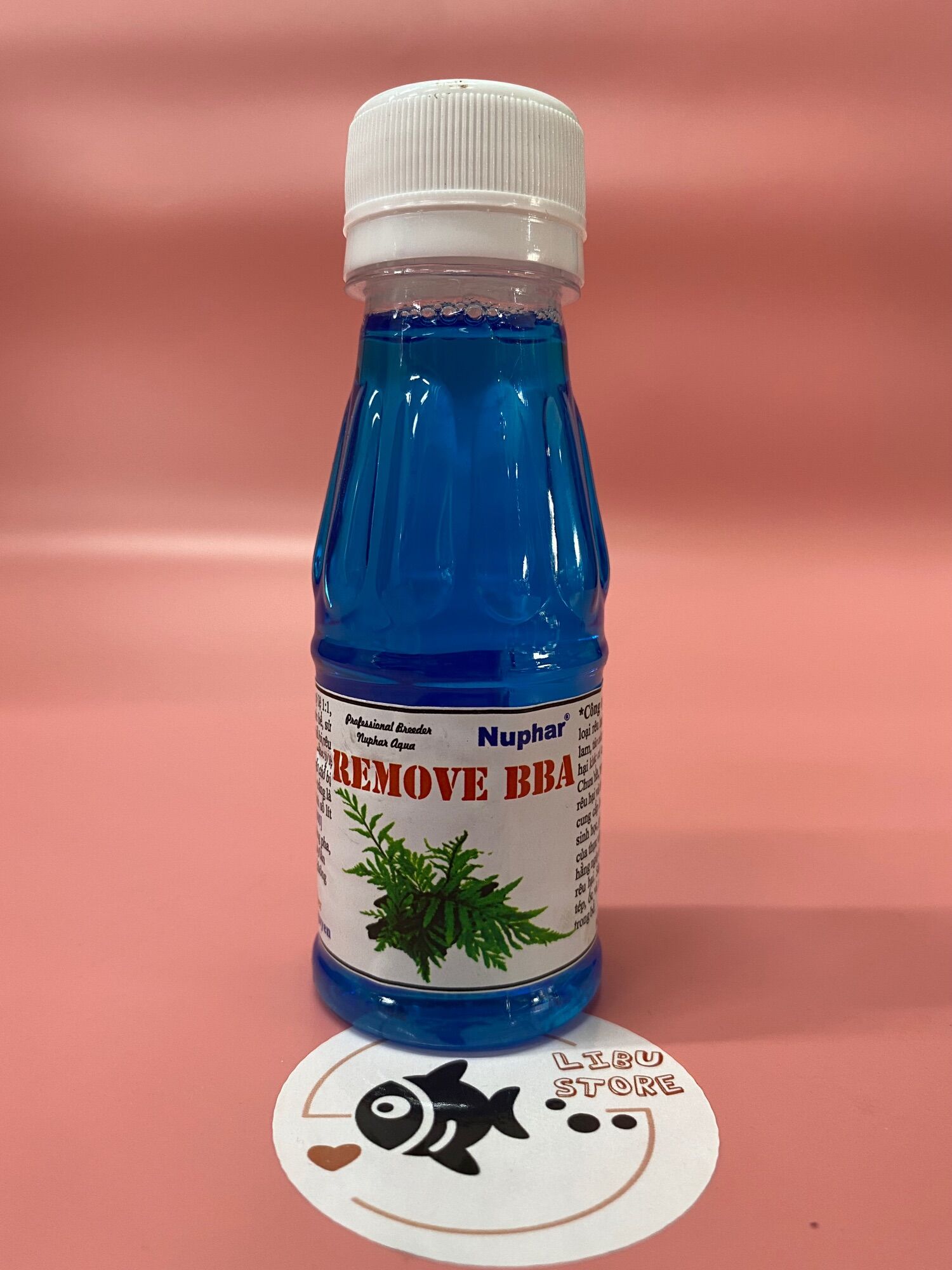 Dung dịch diệt rêu hại Nuphar Remove BBA 100 ML cho hồ thủy sinh