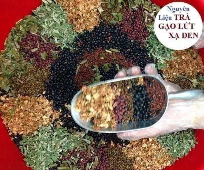 Trà gạo lứt xạ đen