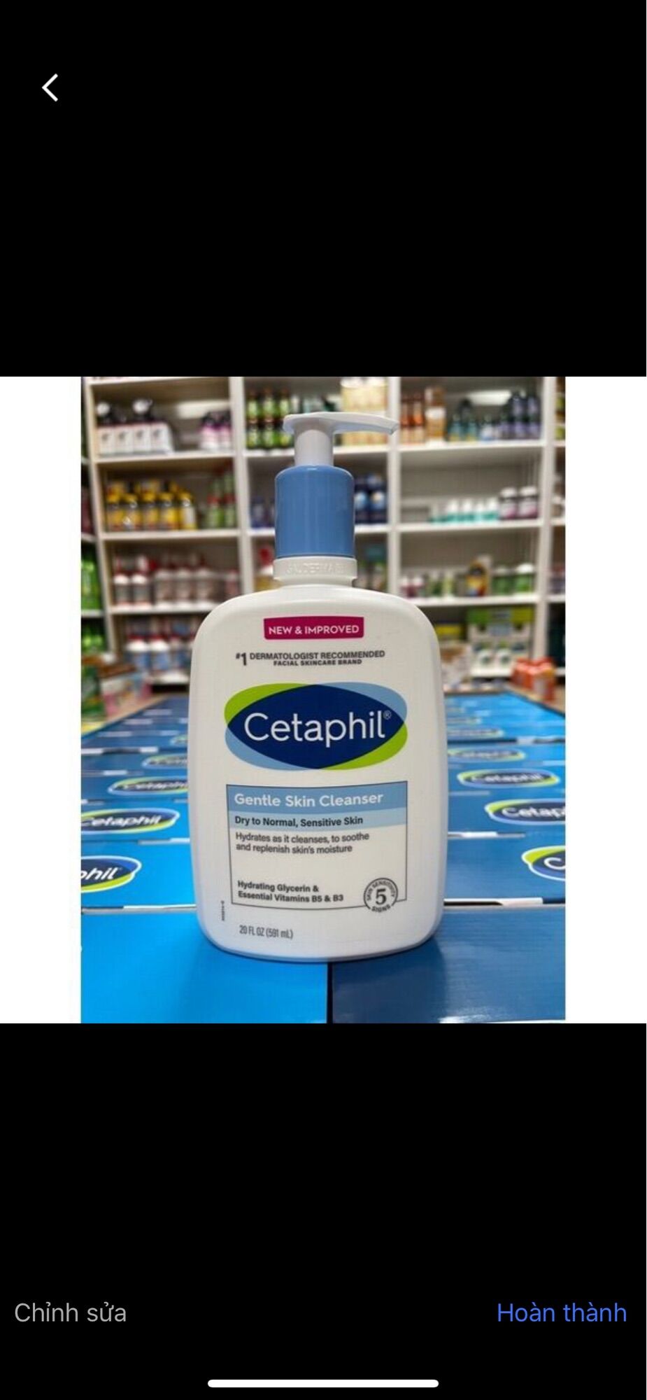 [HCM]SỮA RỬA MẶT CETAPHIL 591ml