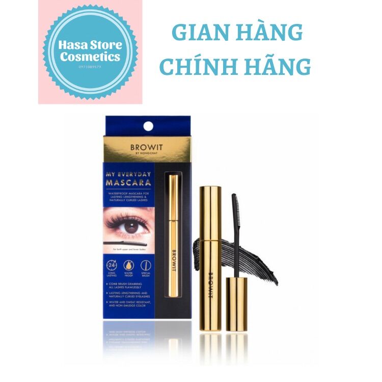 Mascara chống nước Browit by Nong Chat My Everyday Mascara Thái Lan