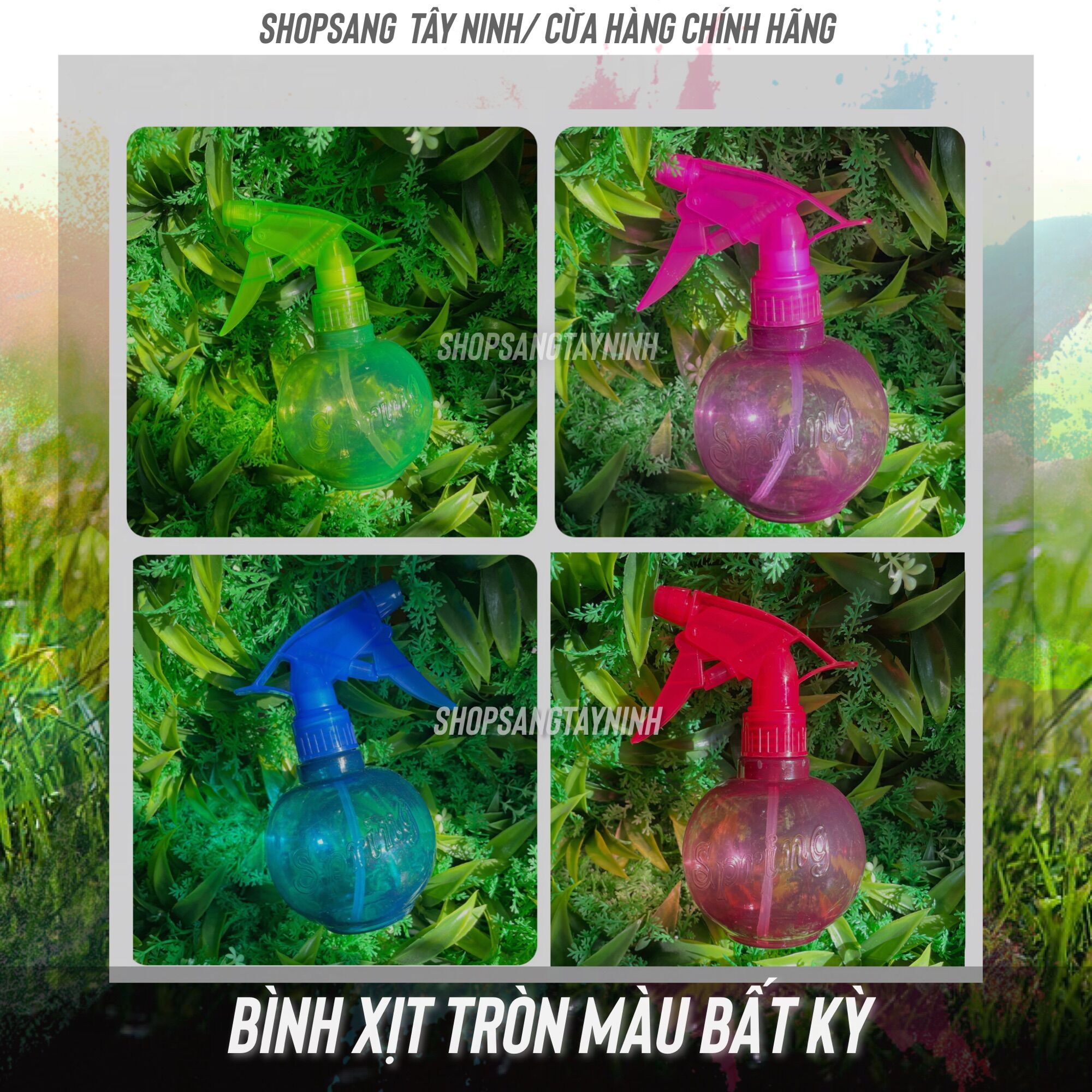 Bình Xịt Nước Hình Cây Kéo