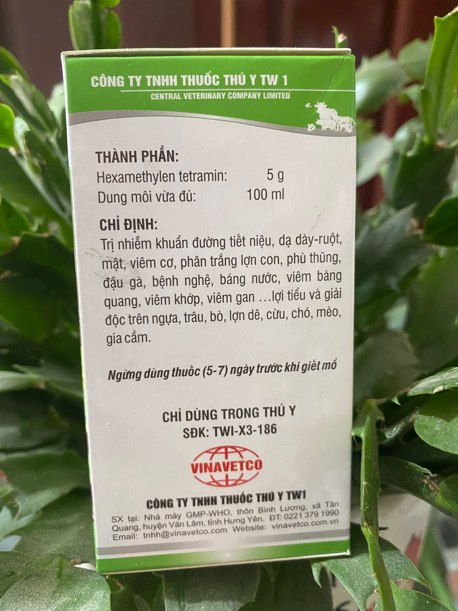 100ml UROTROPIN - LỢI TIỂU, CHƯỚNG HƠI
