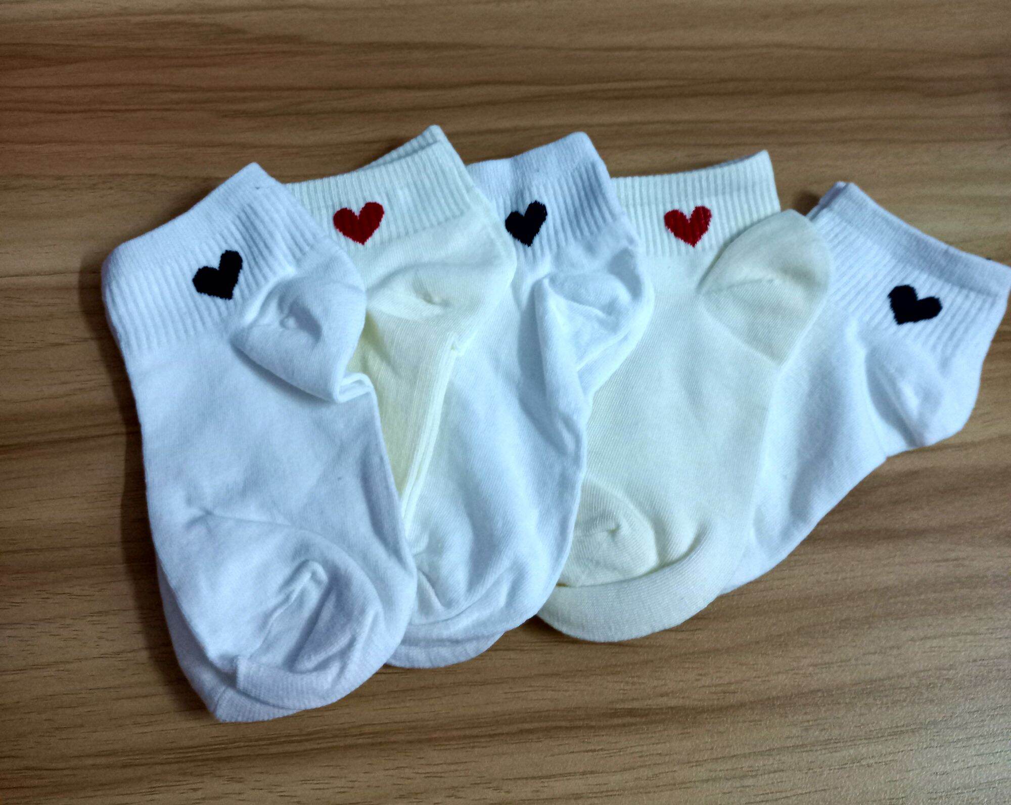Combo 5 đôi tất nữ cổ ngắn dày đẹp
