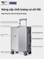 SEPTWOLVES | Vali Du Lịch Hợp Kim Nhôm Cao Cấp 24in