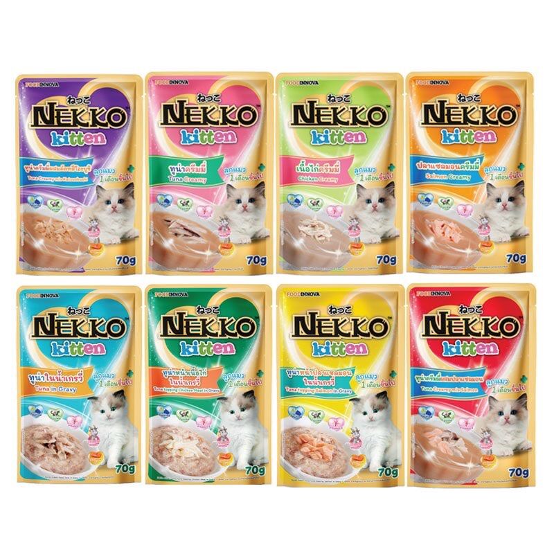 ( Tân phú )Combo pate nekko cho mèo ( có bỏ sỉ)