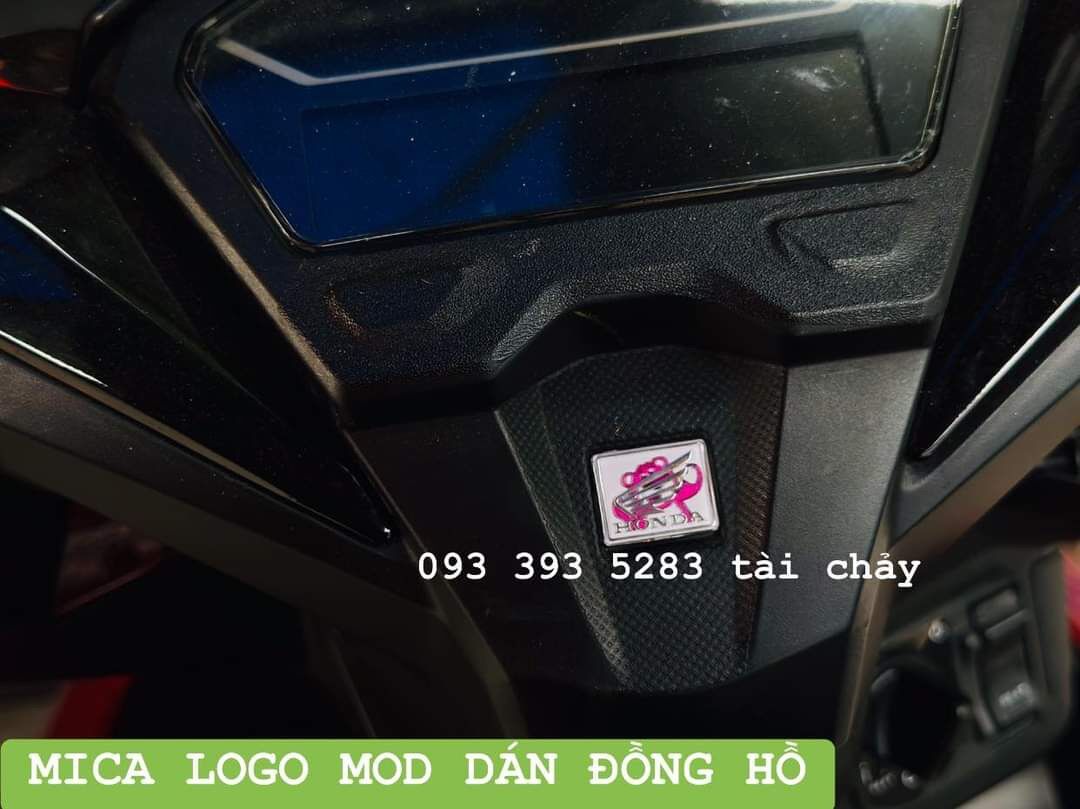 [1 MIẾNG ] LOGO MICA CUSTOM DÁN ĐỒNG HỒ BIỀN SỐ