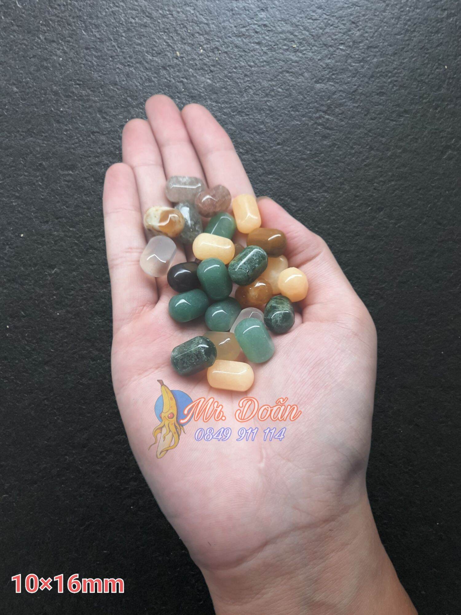 1 viên bi lục lăng đá tự nhiên