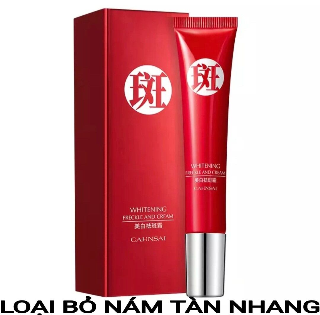 Kem diệt nám tàn nhang đốm nâu , làm đều màu da , dưỡng ẩm . Đem lại làn da trắng sáng mịn màng