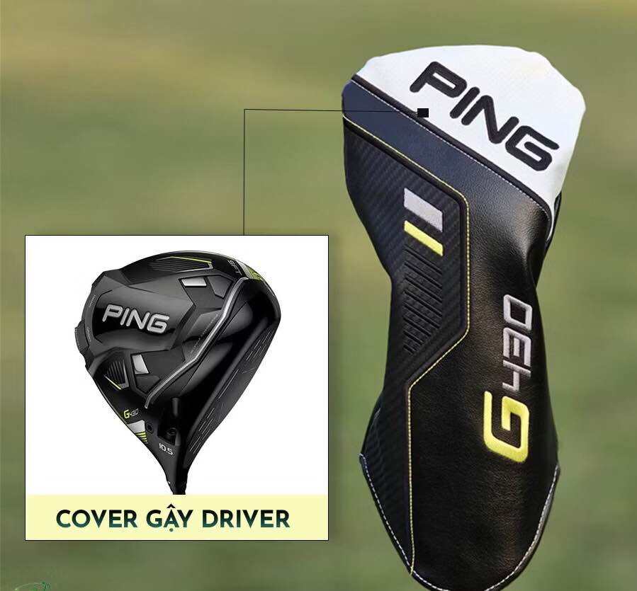 Cover Gậy Golf Bọc Gậy Golf Full Cover Gậy PING G430 Cover Gậy 3 Cover Gậy 5 Cover Gậy Driver Cover